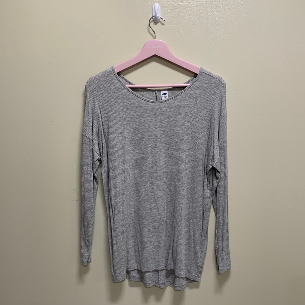 Brand new XL kids (14-16) grey light long sleeve blouse. Super light and comfy.